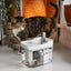 Automatic cat water fountain with filter, USB-powered, anti-dry & circular filtration. - Korvel