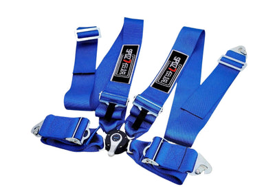 SPDZ1 X BallFix 4-Point 3” Racing Safety Harness for Ultimate Protection - Korvel