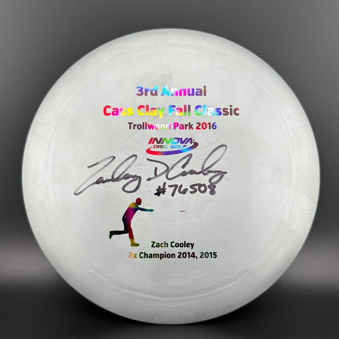 Shimmer Star Destroyer Disc - Signed by Zach Cooley