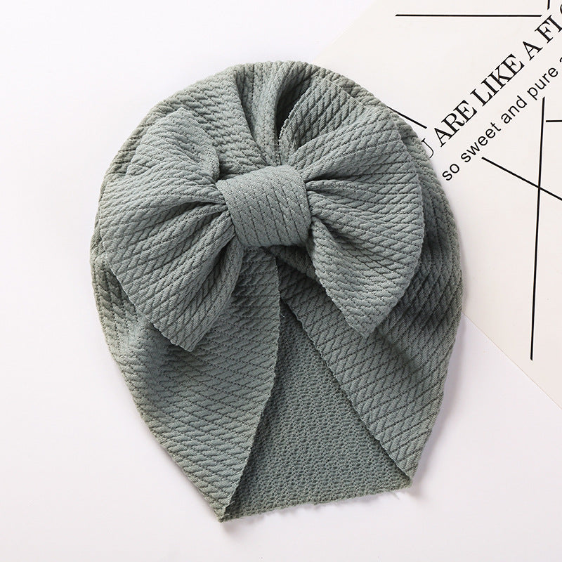 Chapeau pour bébé à double nœud Pit Strip - Bonnet chaud en pneu indien