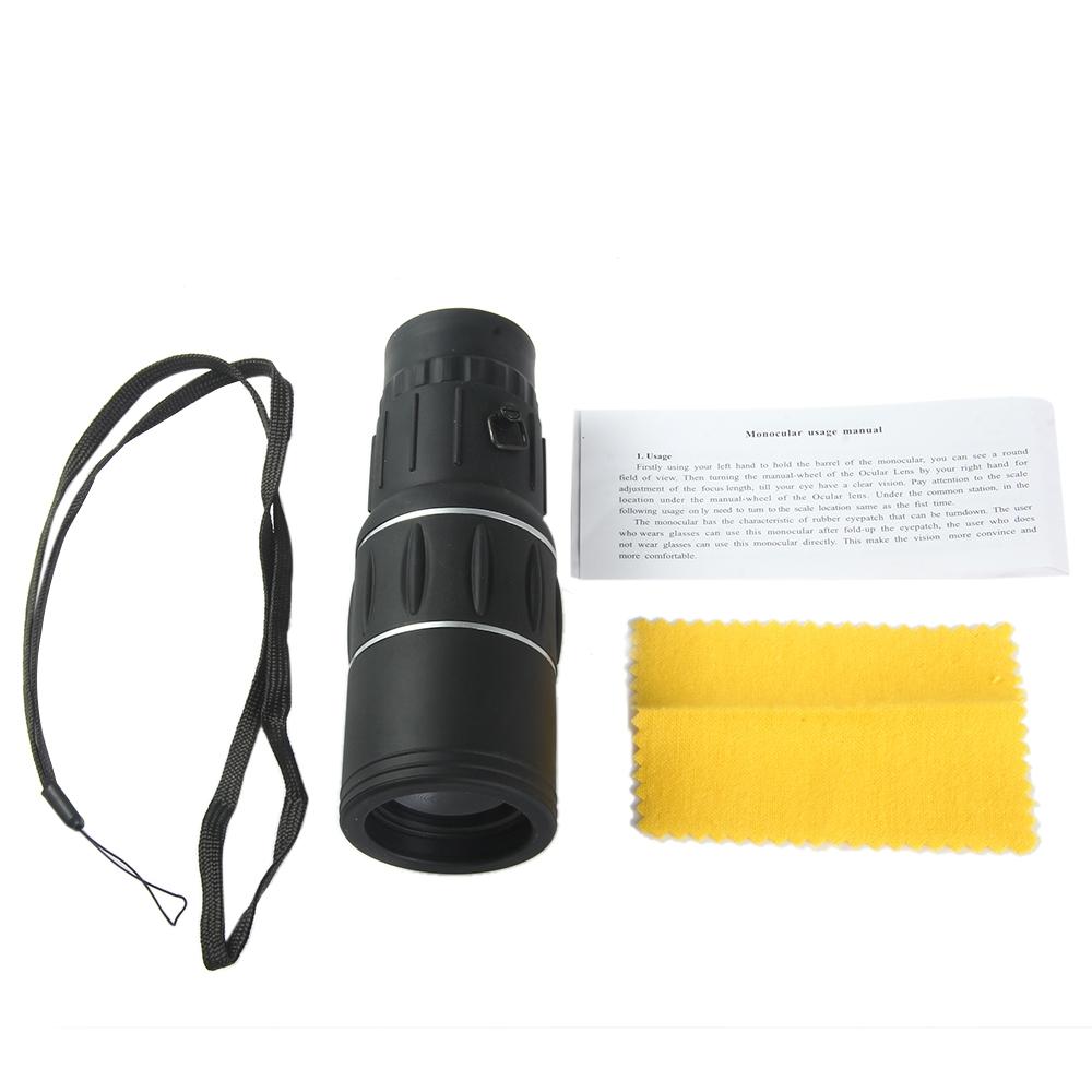 Beileshi 16 x 52 Dual Focus Monocular Spotting Telescope Zoom Optic Lens Binoculars Coating Lenses Hunting Optic Scope - Korvel