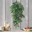 32.5" LEAVES TEARDROP WREATH - Korvel