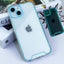 Suitable for iPhone 15 Promax luminous phone case Apple 13/12 transparent material silicone protective case - Korvel