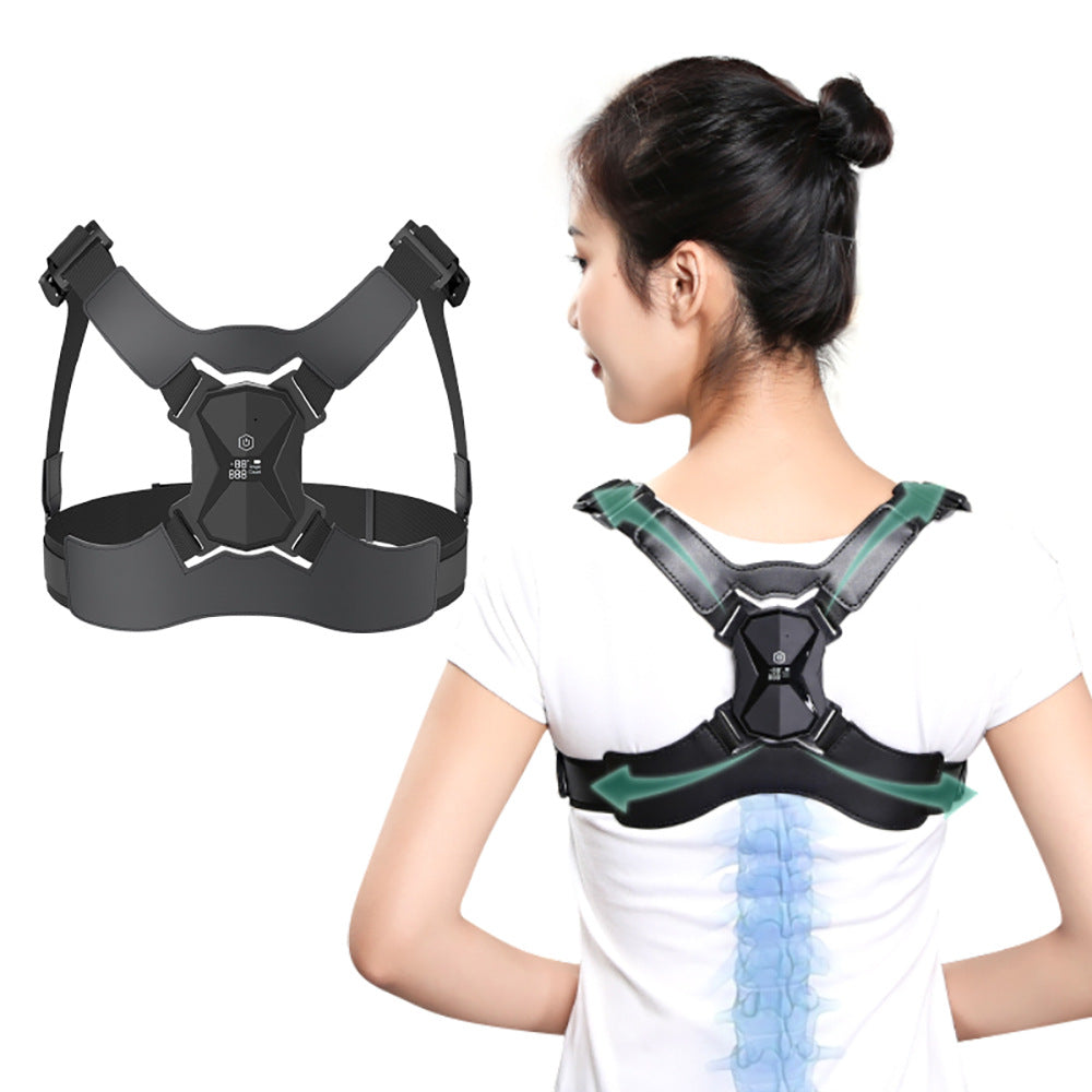HailiCare Intelligent Vibration Voice Abdomen Correction Posture With Back Correction Belt Correction Posture - Korvel