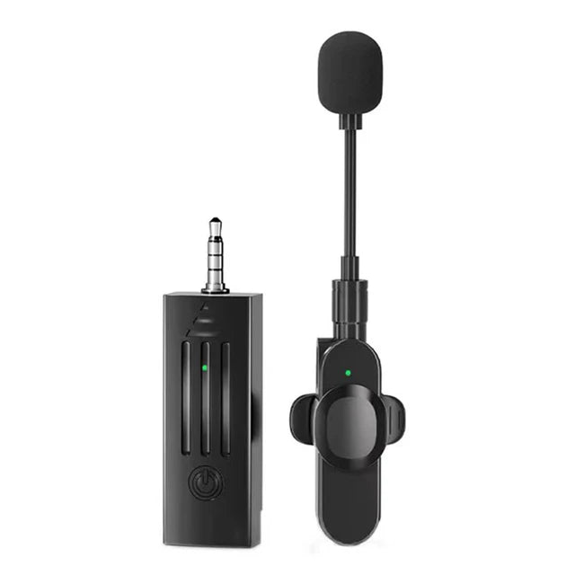 K35D Wireless Microphone 3.5mm Collar style Teacher Classroom Bee Amplifier Extended Video Receiver - Korvel