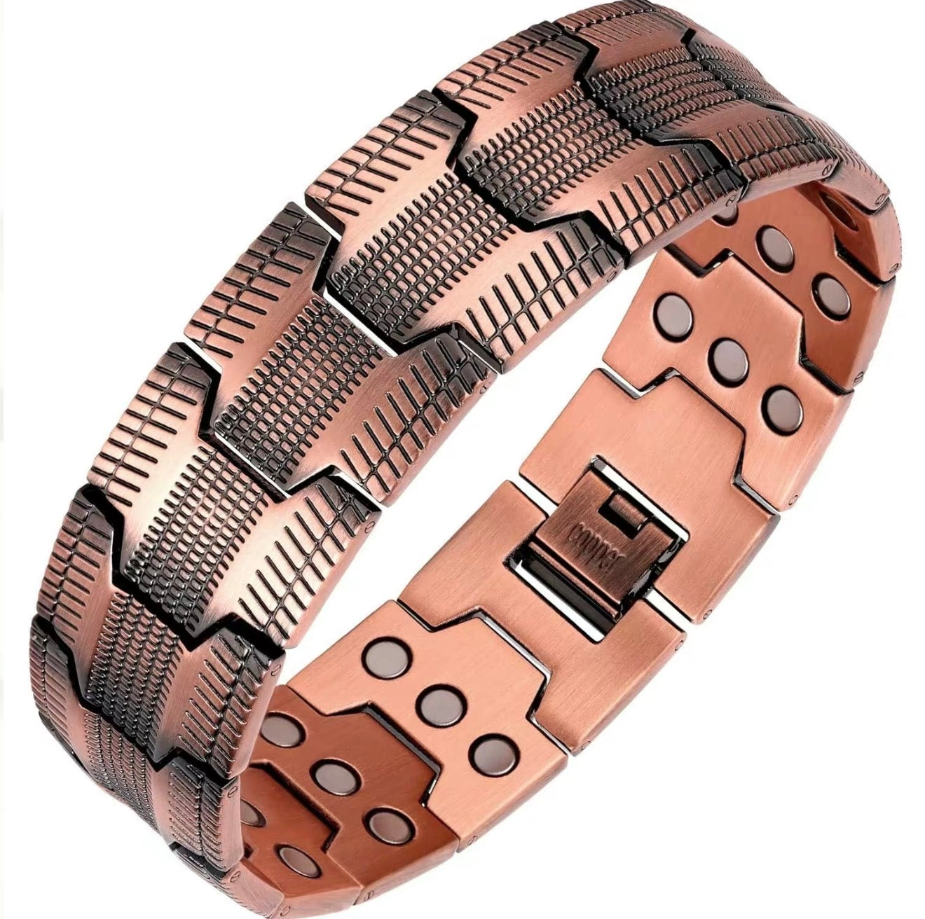 Pulsera de Cobre PureMag - Diseño Elegante para Uso Diario