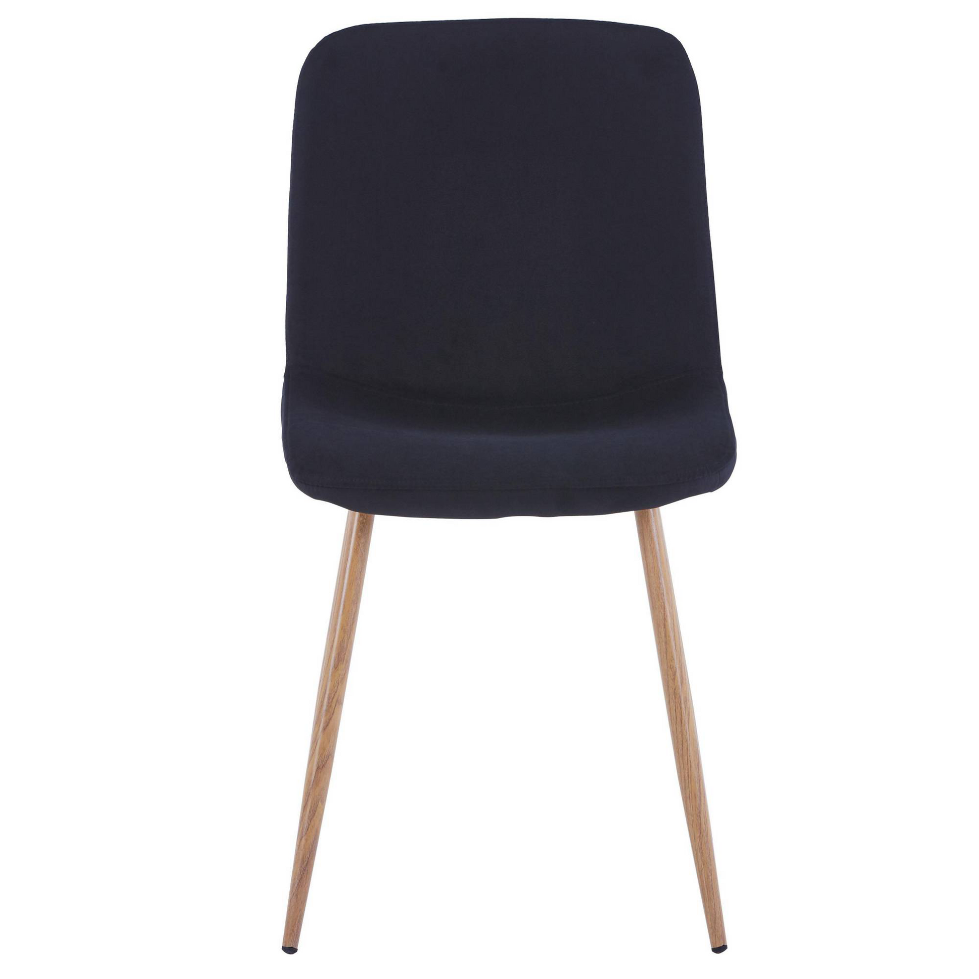Dining Chair 4PCS（BLACK）Modern style New technology Suitable for restaurants cafes taverns offices - Korvel