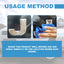 HOMONTH Iron Powder Remover, Decontamination Refurbishing Spray For Metal Parts Of Bicycle Wheels - Korvel