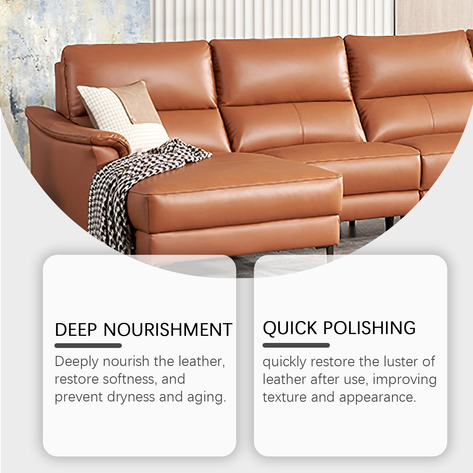 Leather Care Cream Furniture Leather Boots Coat Sofa Cleaning Care Polishing Leather Care - Korvel