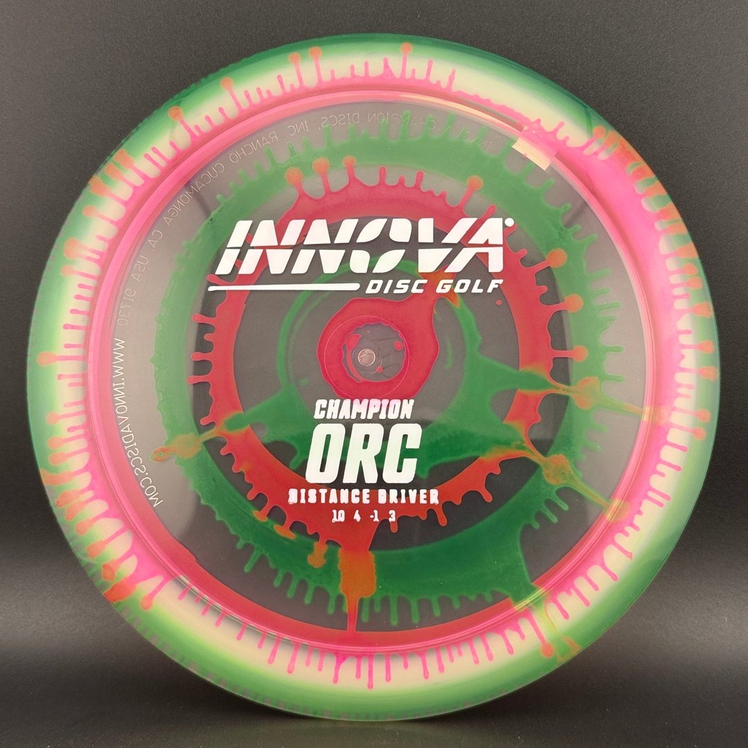 I-Dye Champion Orc Disc Golf Driver