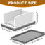 New detachable bread cutting tray Multifunctional foldable bread slicer with tray - Korvel