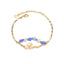 Personalized Cat's Eye Stone Double-Layer Bracelet