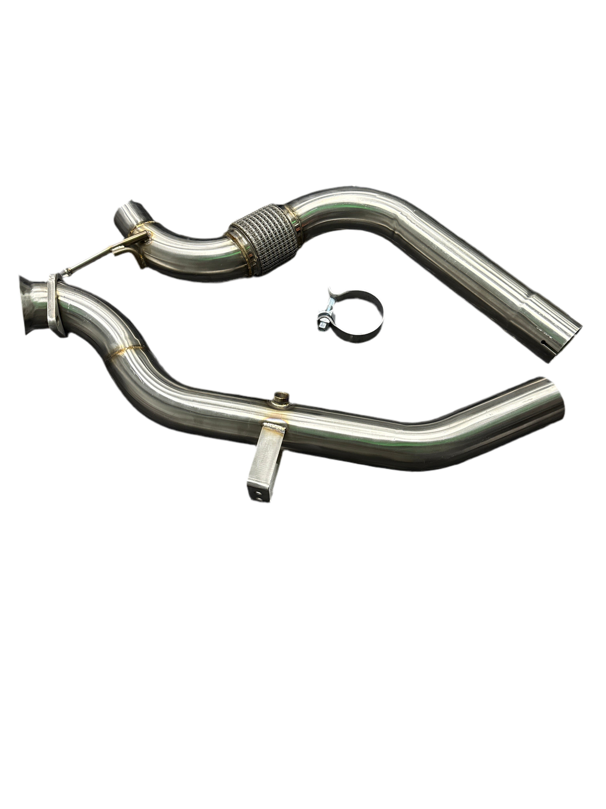 SPDZ1 Performance High Flow Downpipe for 2015-2023 Ford Mustang EcoBoost 2.3T - Korvel