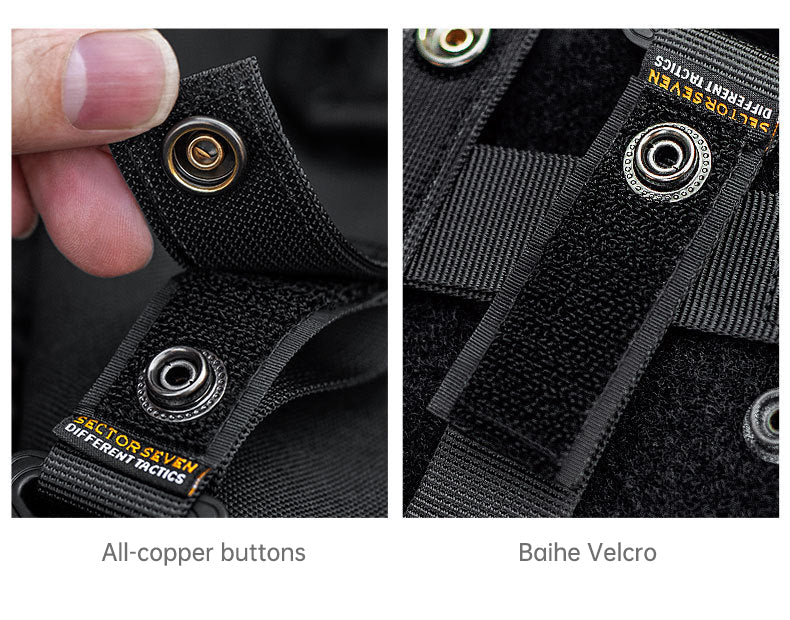 Func. tool rope, equip. tools, phone anti-loss hooks, bag & pant dec. ropes - Korvel