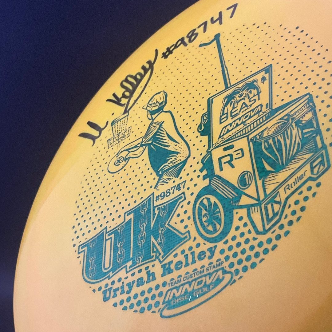 Star Leopard3 Disc - Firmado por Uriyah Kelley - Usado