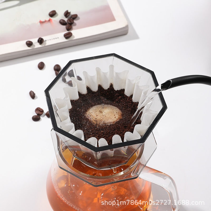 Coffee filter cup  coffee filter cup hand brewed coffee pot filter drip filter pot hand brewed coffee pot set - Korvel