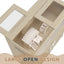 Squirrel cage acrylic panel with independent storage cabinet and wooden guinea pig room with bridge (L 31.50 x W 15.75 x H32.28) - Korvel