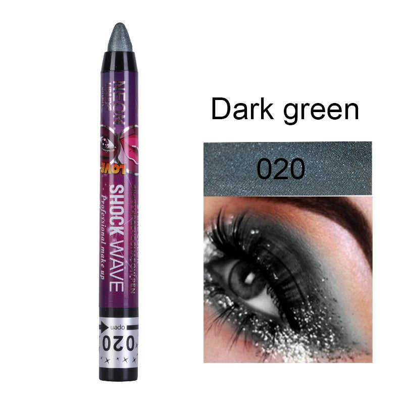 KISS SUSY 36 color eye shadow pencil stick lip pencil 2 in 1 is not easy to smudge - Korvel
