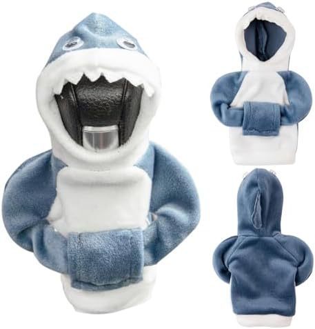 Automotive Interior Accessories Fashionable Hooded Shirt Shift Knobs Mini Hoodie Car Gear Shift Cover - Korvel
