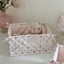 Cute Cat and Bear Satin Storage Basket