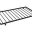 Retro Black Metal Double Bed with Flexible Ear Shaft