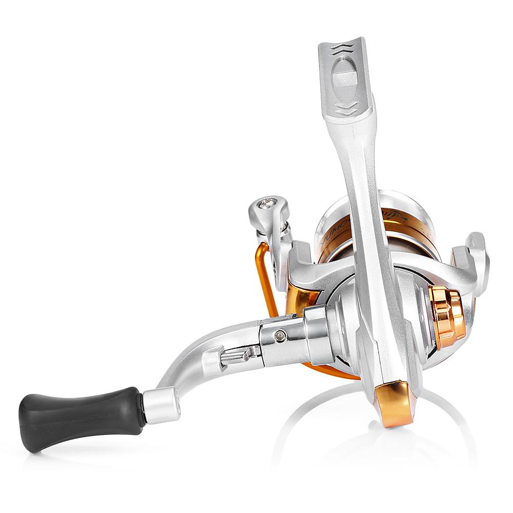 YUMOSHI 12BB 5.5:1 Carrete de Pesca de Metal Ligero