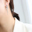 Titanium Steel Chain Shape Earrings - Korvel