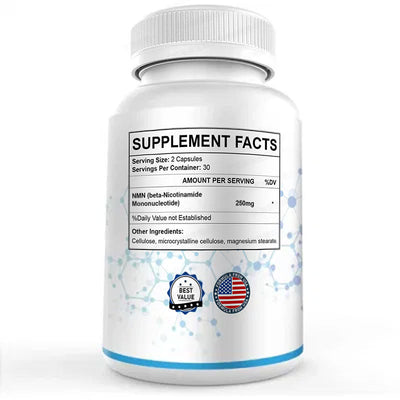 N.M.N Capsules Anti aging Capsules Nicotinamide Mononucleotide Capsules - Korvel