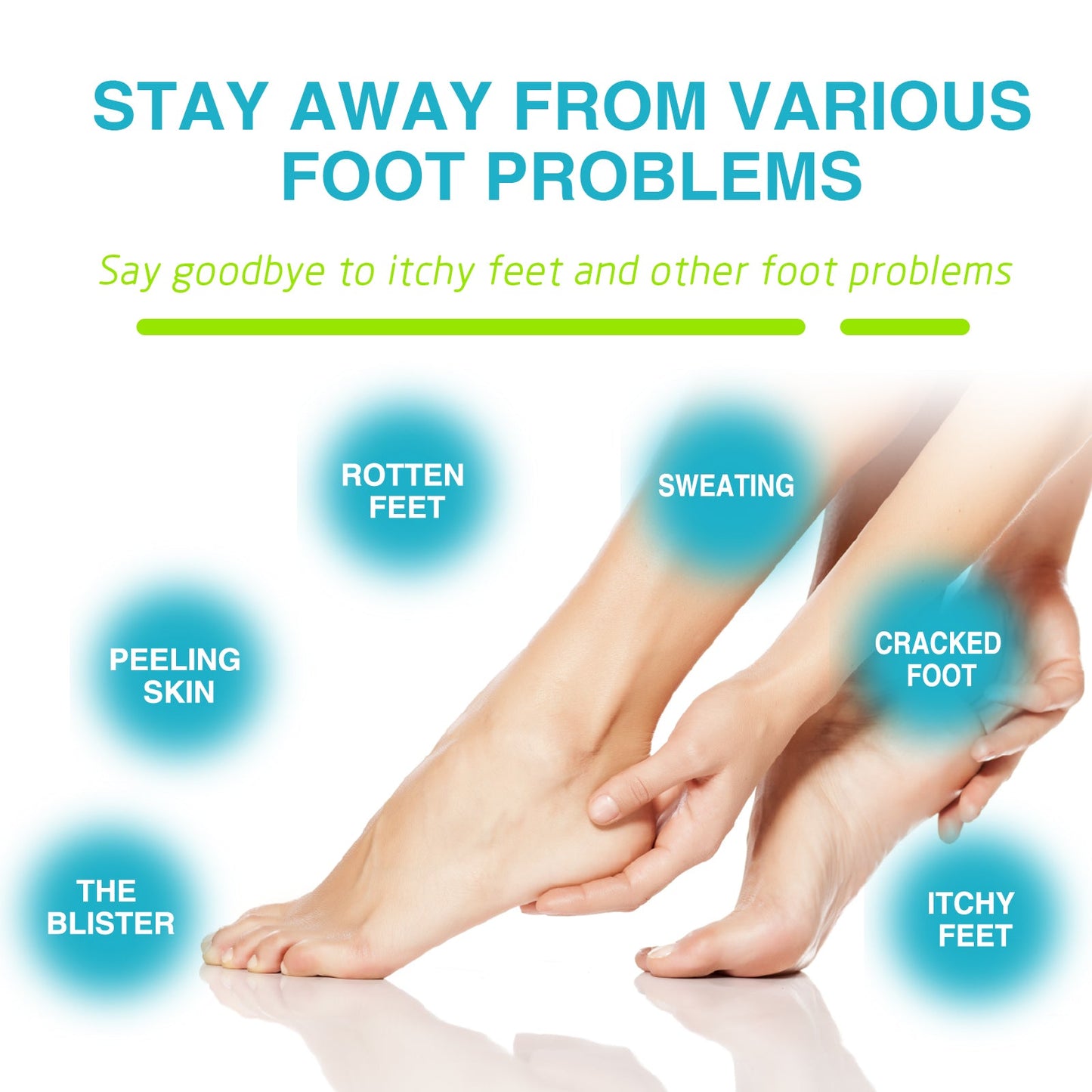 Premium Foot Care Spray for Moisturizing and Deodorizing
