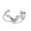 Bracelet de cheville en métal liquide lava à la mode