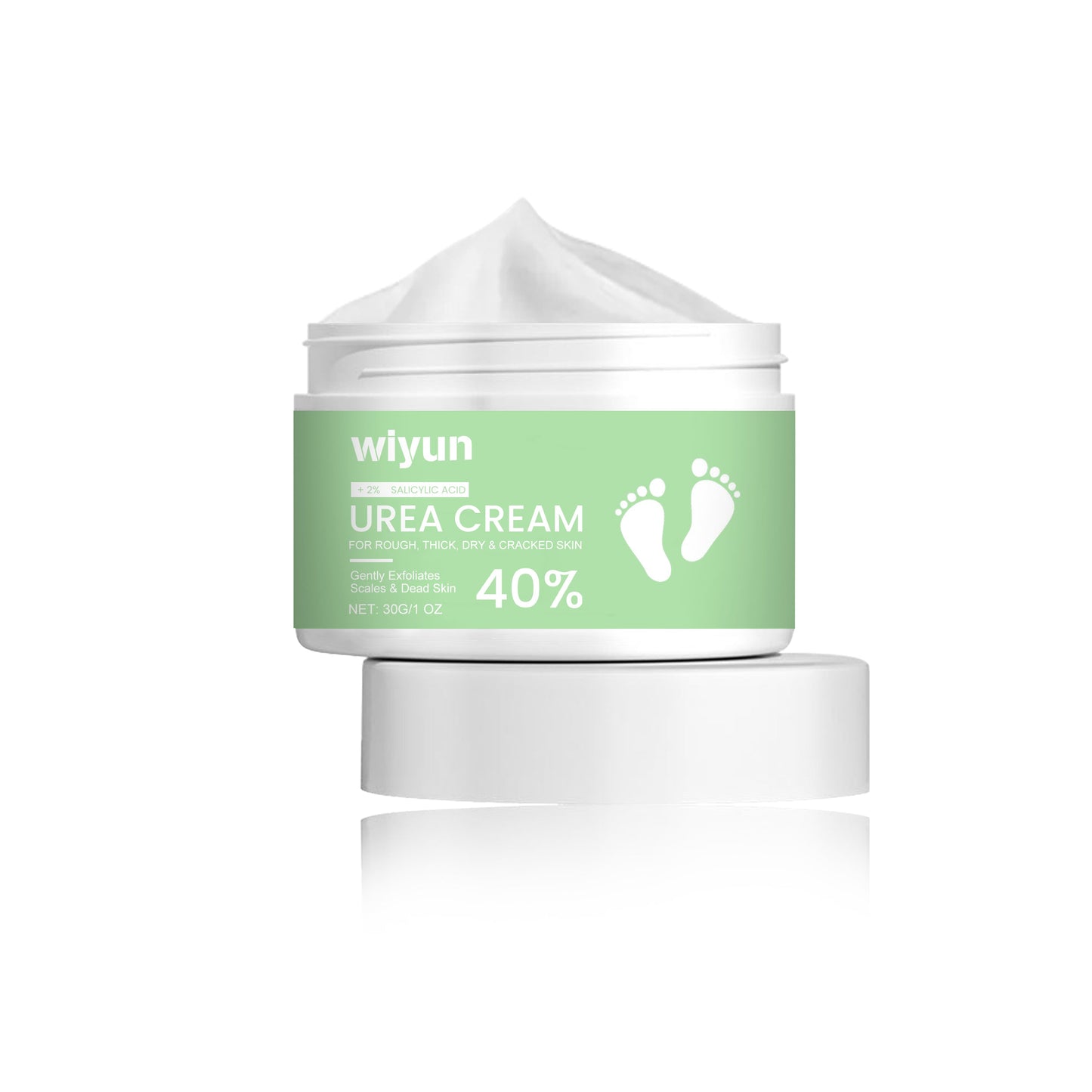 Crema para pies de urea premium para hidratación y confort
