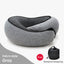 Memory Foam Neck Travel Pillow: Soft, 360° Head Support, for Home, Plane & Car - Korvel