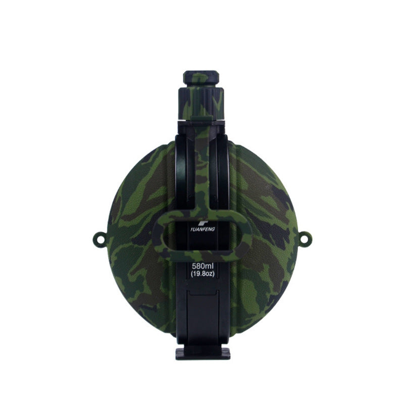 Silicone Folding Water Bottle Manufacturer Outdoor Portable Sports Water Bottle Fitness Hiking Water Bottle 580Ml - Korvel