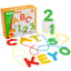 Number letter bead string children's building blocks threading rope early childhood education threading beads fine motor training puzzle toys - Korvel