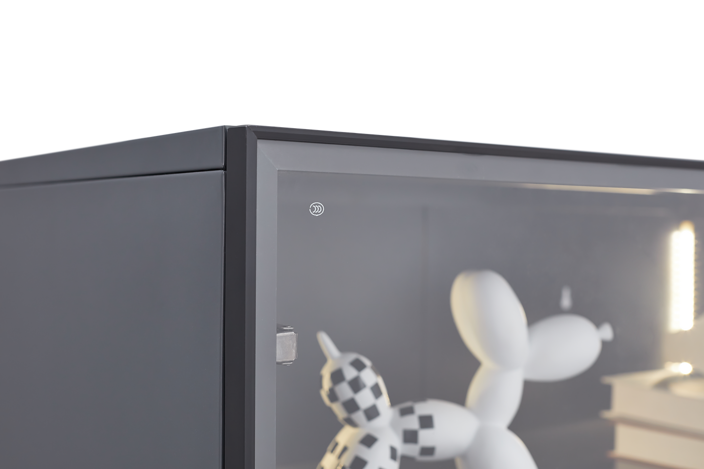 Single door display cabinet - Korvel