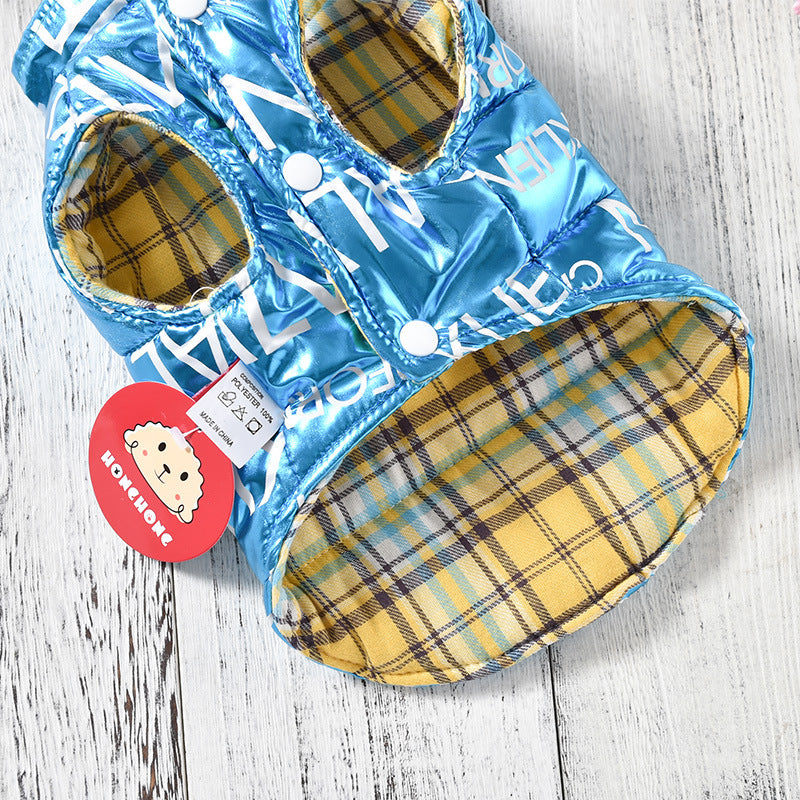 Chaleco Reversible para Perros para Otoño e Invierno