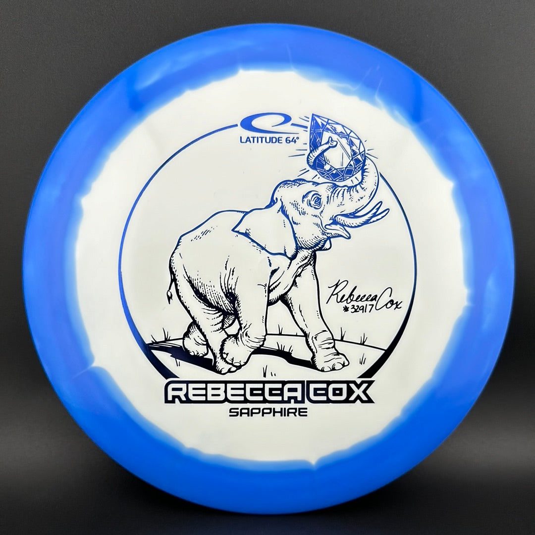 Gold Orbit Sapphire - Rebecca Cox 2024 Tour Series Disc