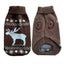 Warm Pet Dog Sweater Winter Dog Clothes for Small Medium Dogs Knitted Puppy Cat Coat Chihuahua French Bulldogs Yorkie Customes - Korvel