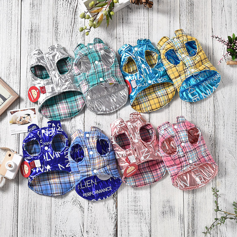 Chaleco Reversible para Perros para Otoño e Invierno