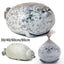 3D Novelty Seal Plush Toys Sea Lion Stuffed Throw Pillow Soft Seal Plush Party Hold Pillow Baby Sleeping Pillow Chair Cushion - Korvel