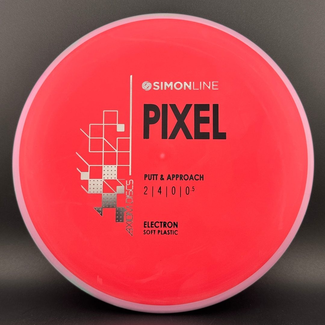 Soft Electron Pixel - Simon Line Disc Golf Putter