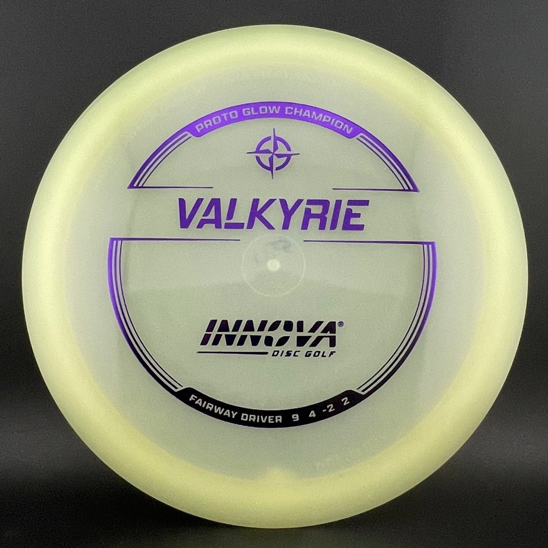 Proto Glow Champion Valkyrie Disc Golf Driver