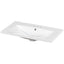 30" Single Bathroom Basin Sink, Vanity Top Only, 3-Faucet Holes, Resin - Korvel