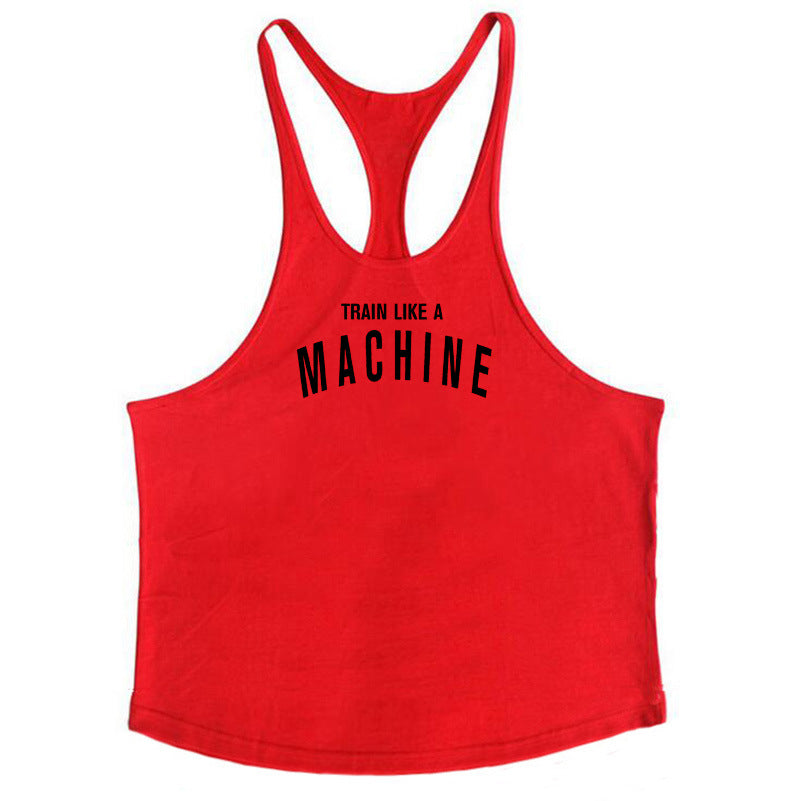 Premium Cotton Fitness Vest with Fine Straps