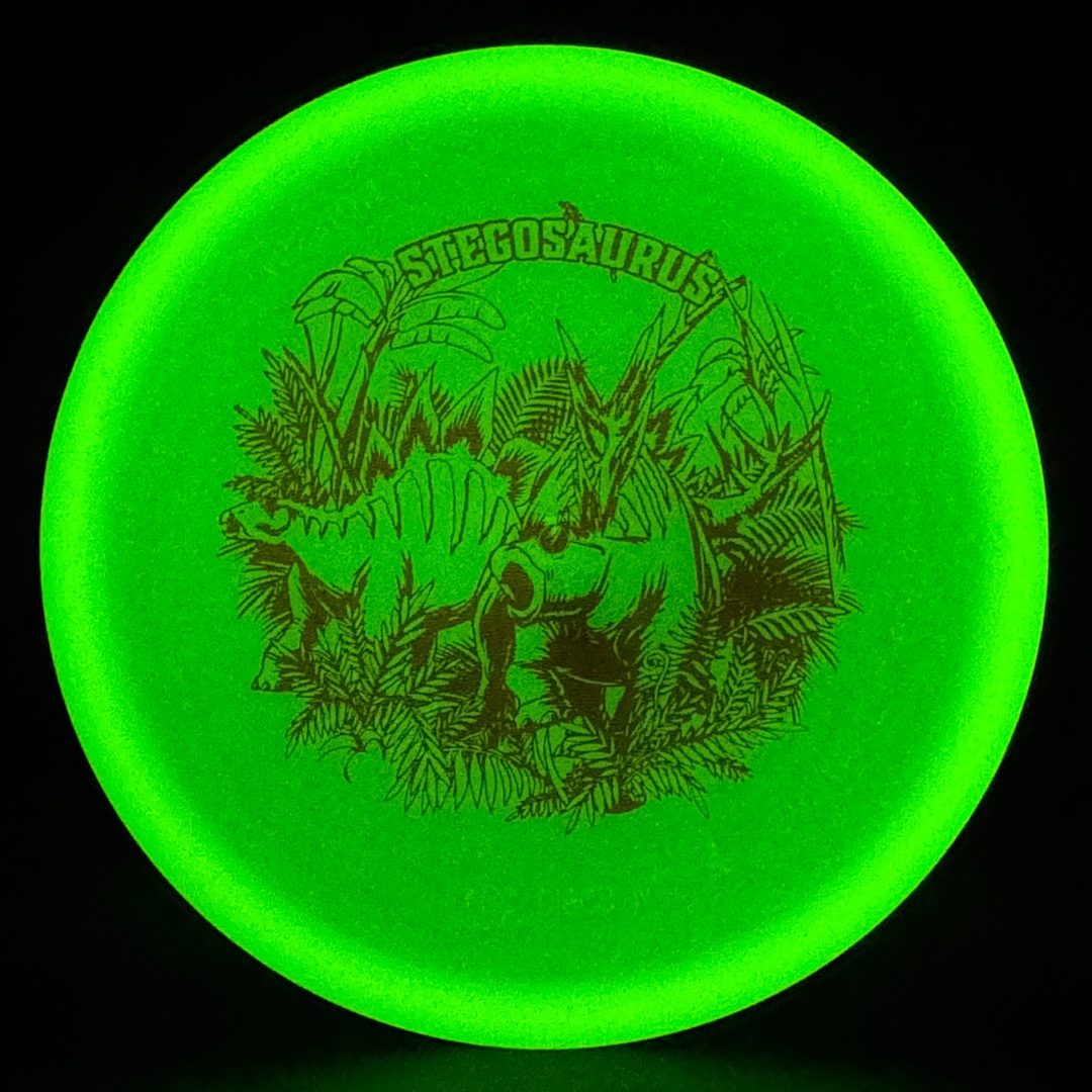 Glow Egg Shell Stegosaurus - Edición Especial Disco de Golf