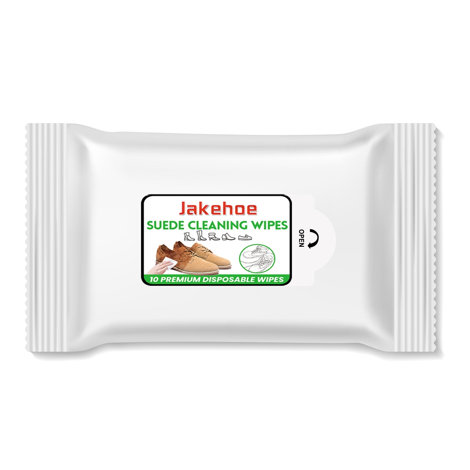 Shoe Wipes, Leather Shoes Sneakers Wallet Leather Sofa Multi-Purpose No-Wash Decontamination Cleaning Wipes - Korvel