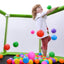 Trampolín para Niños de 55'' con Red de Seguridad - Diversión Interior/Exterior