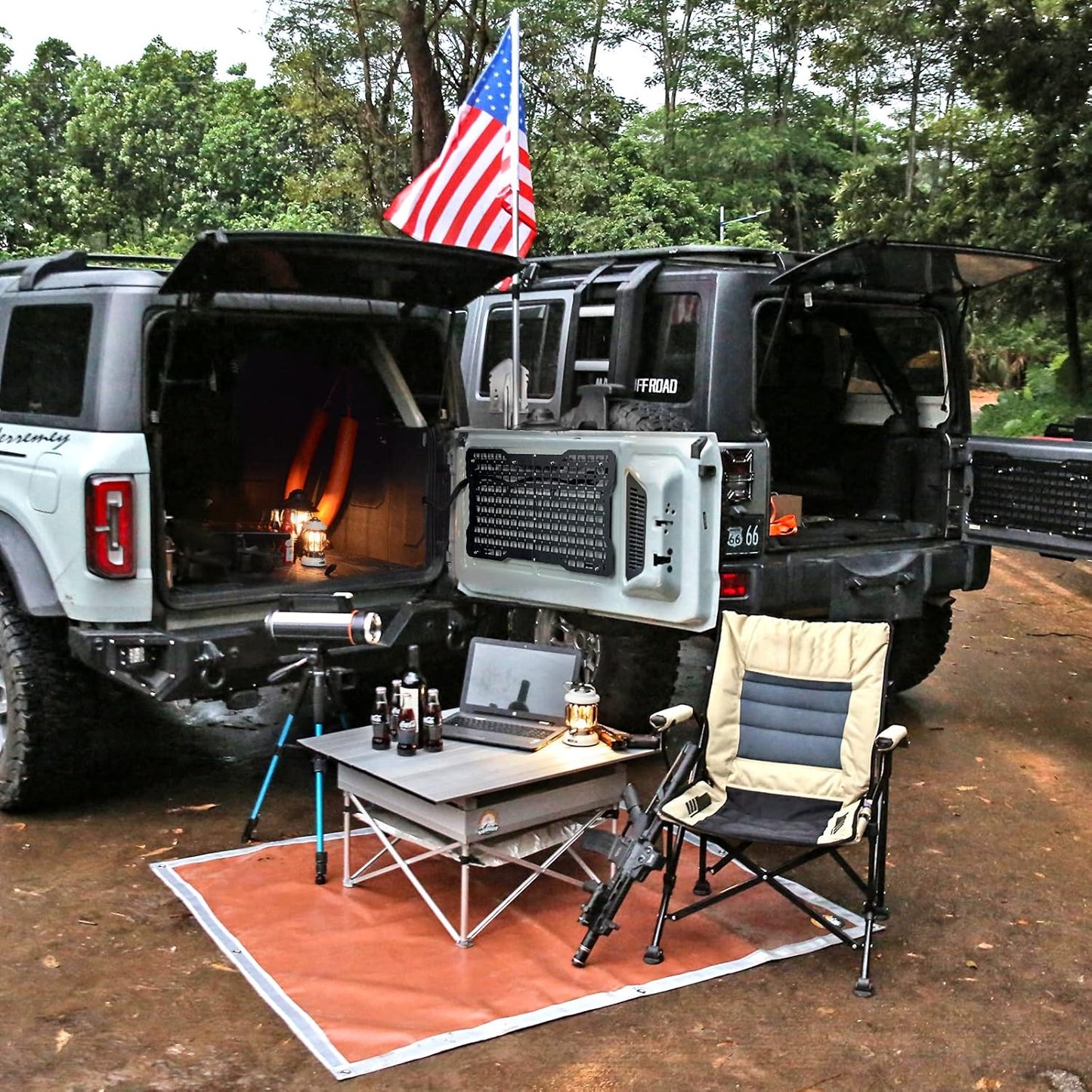 Premium Tailgate Molle Panel for Ford Bronco 2021-2023