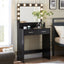 Makeup Vanity Desk with Mirror & Light - Korvel