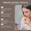 Capsules de soutien immunitaire premium pour le bien-être quotidien